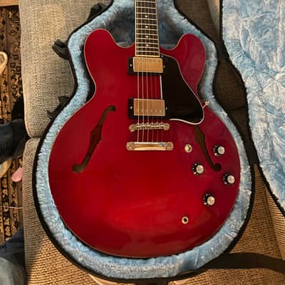 Epiphone ES-335 with Hard case 2020 - Present - Cherry image 1