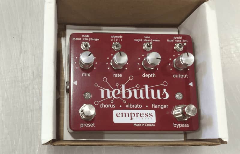 Empress Nebulus Chorus / Vibrato / Flanger image 1