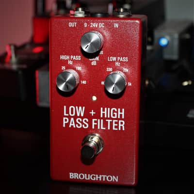 Broughton Audio Low + High Pass Filter HPF LPF image 1