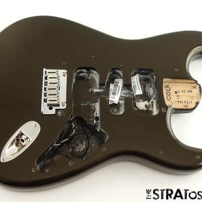 Fender American Ultra II Stratocaster Strat BODY w/ HARDWARE, USA Texas Tea image 1
