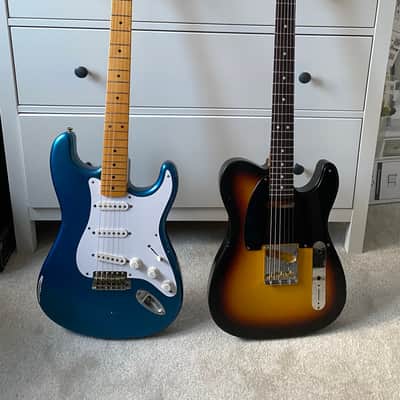 MJT Stratocaster body Lake Placid Blue nitro image 13