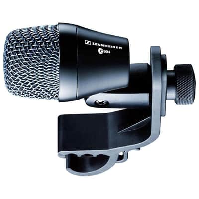 Liquid Audio Sennheiser E 904 Dynamic Drum Microphone Bundle w/Pig Hog PHM10 8mm Mic Cable Polishing Cloth image 2