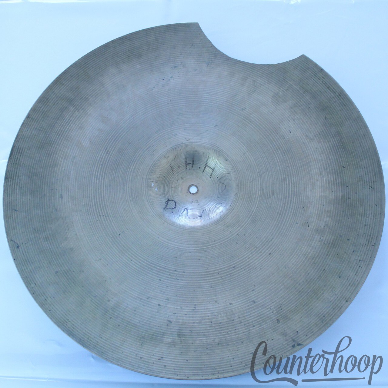 Zildjian 24" Ride Cymbal 3787g B20 Avedis A Vintage 60s Turkish USA Over-Sized* — main photograph