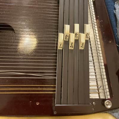 Oscar Schmidt Autoharp 1970's - Brn image 3