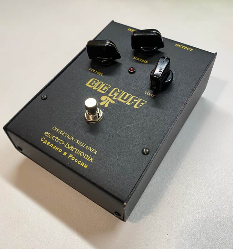 Electro-Harmonix Big Muff Pi V7 (Black Russian) 1998 - 2009 - Black image 1