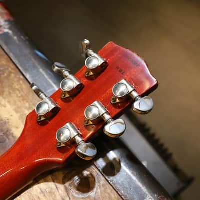 Gibson Custom Shop Paul Kossoff '59 Les Paul Standard (Murphy Aged) 2012 - Aged Green Lemon Burst image 12