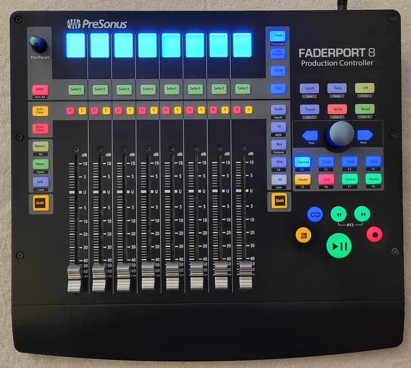 PreSonus FaderPort 8 USB DAW Control Surface image 1