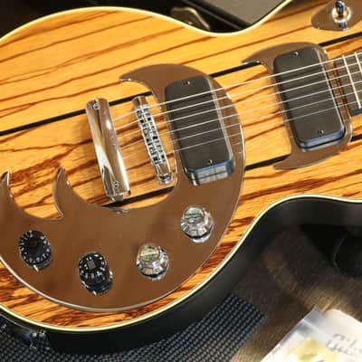 2009 Gibson Dusk Tiger Les Paul Limited Edition #199 of 1000 Electric Guitar Natural Tiger + OHSC image 6