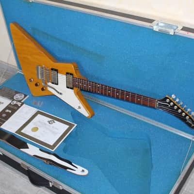 Gibson Explorer Allen Collins 2003 - Lynyrd Skynyrd - Tom Murphy Aged Custom Shop - Korina - Yamano model ! image 7