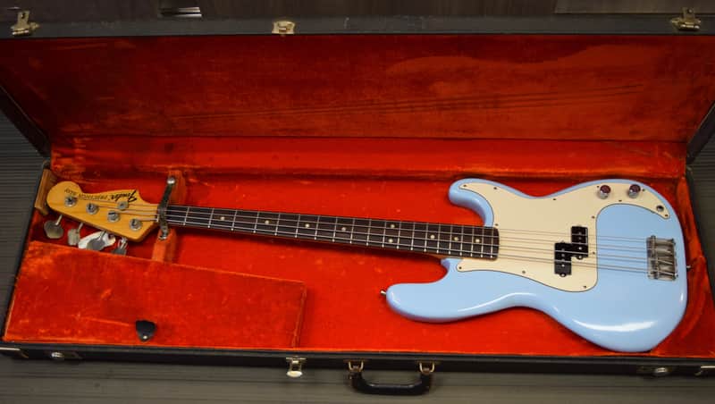 Fender Precision Bass 1965-1975 Powder Blue image 1