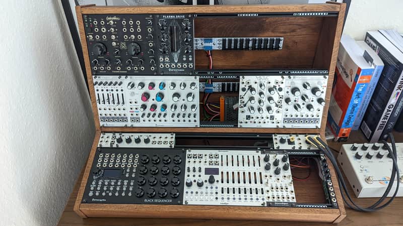 2ManySynths Eurorack Case 10U inspired by EMS VCS3 104HP image 1