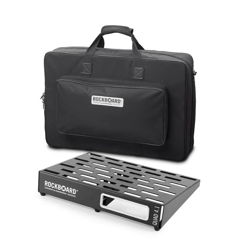 Rockboard QUAD 4.1 Pedalboard with Gig Bag Black image 1