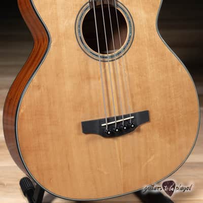 Takamine GB30CE Acoustic/Electric Bass Guitar – Natural image 3