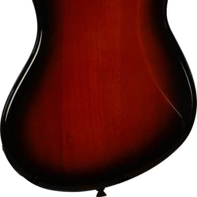 Kala Solid Body 4-String Electric U-BASS, Laurel Fingerboard, Tobacco Burst image 3