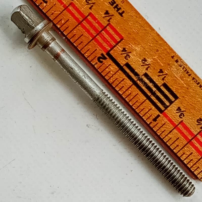 Rogers 2 3/4" T-Rod Snare/Tom Drum 12-24 Tension-Lug-Screw Holiday Cleveland 60s image 1