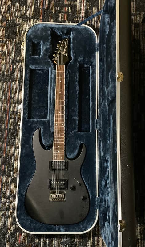 Ibanez RG321MH 2000s - Black Matte - Dimarzio Pickups image 1