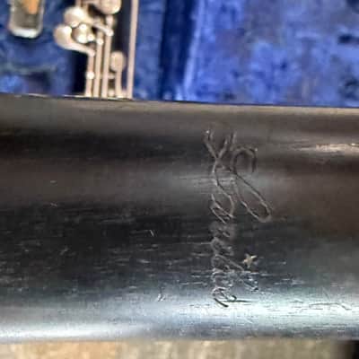 Larilee brand wood Oboe with case. Made in France image 8