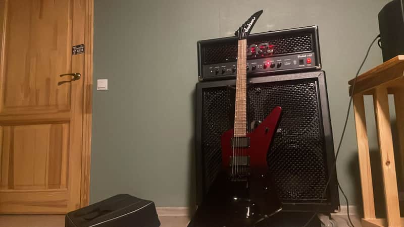 Jackson Pro Series Phil Demmel Signature Demmelition Fury PD with Laurel Fretboard 2019 - Present - Red Tide Fade image 1
