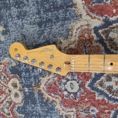 Used Fender American Stratocaster 3 color burst maple 2016 image 5