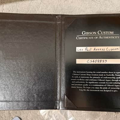 Gibson M2M Les Paul Custom Axcess - 5A Quilt Top image 14