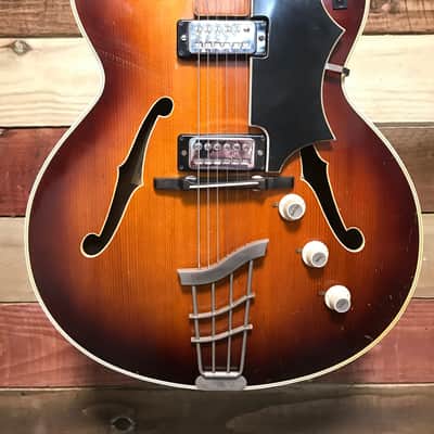 Hofner President Florentine Thinline '66' Brunette 1965 image 7