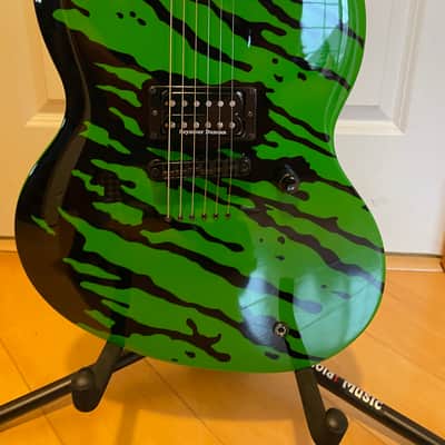 ESP LTD RARE ESP LTD Slimer Viper Tony Perry Signature Guitar Mint 2015 Green / black image 1
