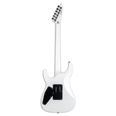 ESP LTD Horizon Custom 87 6-String Right-Handed Electric Guitar with Alder Body and Macassar Ebony (Pearl White) image 2