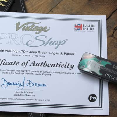 VINTAGE V100 ProShop Logan J Parker, GIGBAG, 4,06 KG image 22