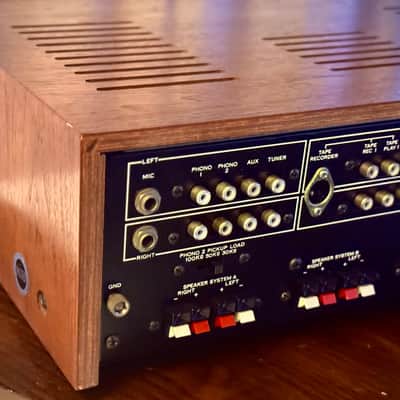 🎶✨ Sansui AU-888 / AU888 Vintage Integrated Amplifier w/ Excellent Wood Case — Serviced/Cleaned, Tested, 100V JDM image 11