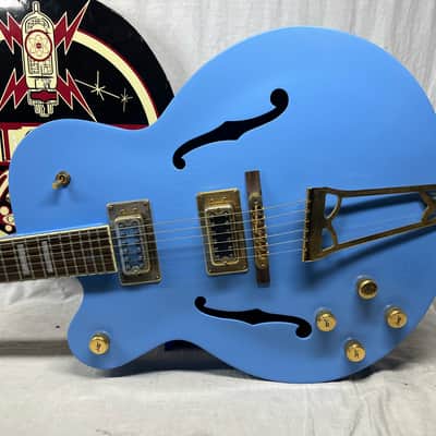 Gretsch G5191 Tim Armstrong Lefty Left-Handed Semi-Hollow Body Electric Guitar -- Spray Painted image 2