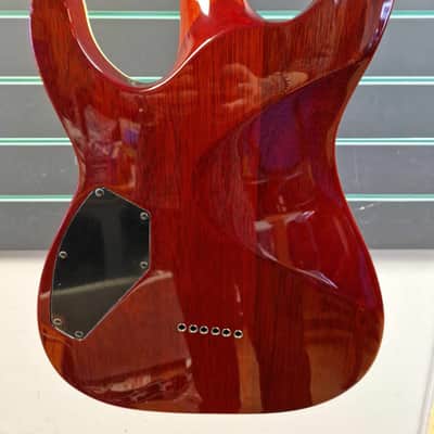 ESP LTD H-401FM Amber Cherry 2008 Electric Guitar image 9