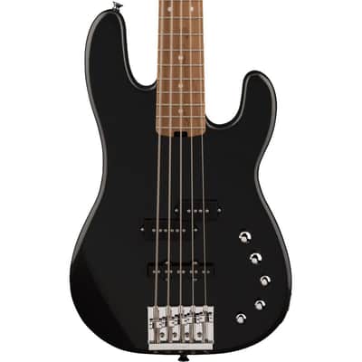 Charvel Pro-Mod San Dimas Bass PJ V 5-String - Metallic Black (B-Stock) image 3