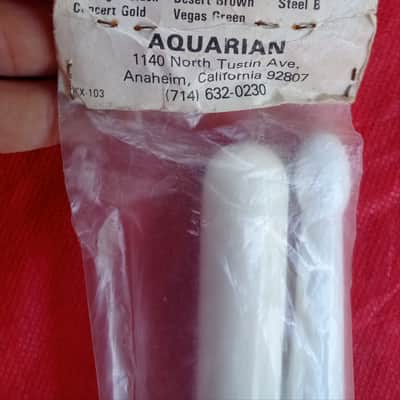 Ultra Rare Vintage Aquarian Value Line™ Drumsticks - Heavy Rock - Snow White - Factory Sealed New Old Stock (NOS) 1980s image 2