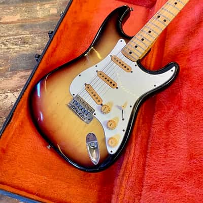 Fernandes Burny Custom strat 1976 Sunburst original vintage mij japan fujigen matsumoku image 4