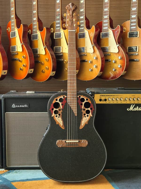 Ovation Adamas 1687GT Deep Made in USA 2025 - Black image 1