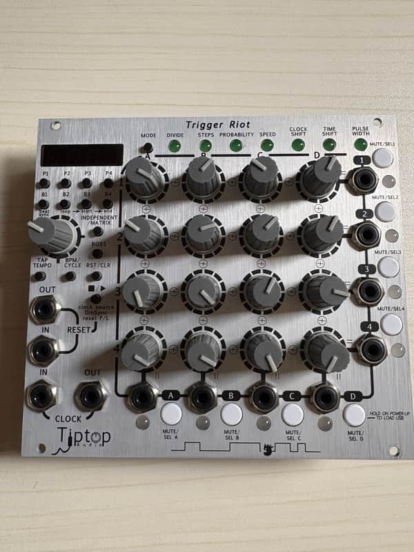 Tiptop Audio Trigger Riot Sequencer 2010s - Silver image 1