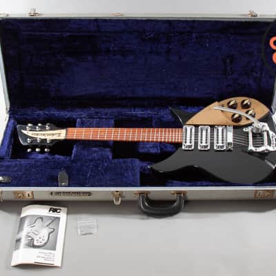 1995 Rickenbacker 325V59 Jetglo Vintage Series Toaster Pickups OHSC image 2