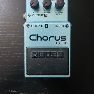 BOSS CE-3 Chorus 1983 MIJ Black Label - Vintage Japan Analog Stereo Pedal image 2
