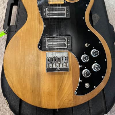 Peavey T-60 Electric Guitar – Natural Finish – USA Made – Original Case image 2