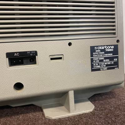 Vintage Classic Clairtone 7980 CONION C100F Boombox Ghetto Blaster. Serviced! image 12