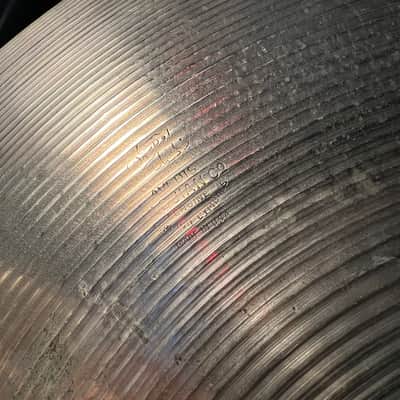 Vintage 70's Zildjian 20" A Brilliant Ride Cymbal (2670g.) image 2