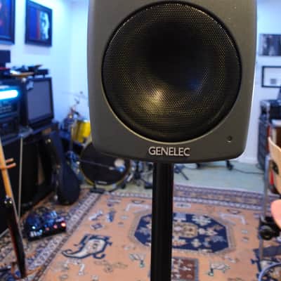 Genelec 8040B 6.5" with Genelec stands! Powered Nearfield Studio Monitor (Pair) 2013 - 2021 - Gray image 7