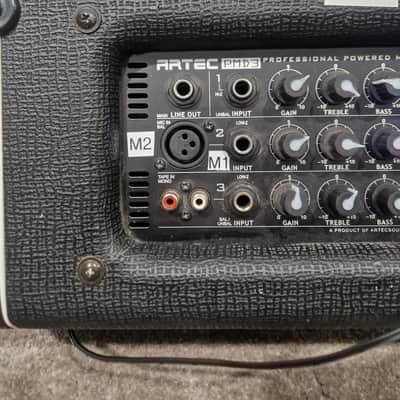 Artec PMD3-8 Instrument Amplifier - Compact Portable Design - Very Good w/ Power Supply image 12
