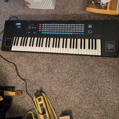 Sequential Prophet 2000 61-Key 8-Voice Polyphonic Synthesizer 1985 - Black image 1