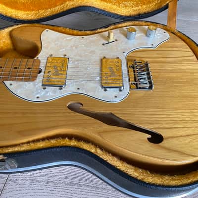 1970s Greco Thinline Telecaster Maxon Pickups OHSC Matsumoku Japan Vintage image 2