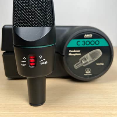 AKG C3000 High Performance Large-Diaphragm Condenser Microphone Mid 90s - Black image 7