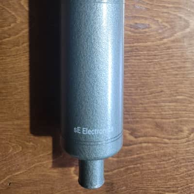 sE Electronics sE2200 Large Diaphragm Cardioid Condenser Microphone 2019 - Present - Vintage Edition Green Hammered image 2