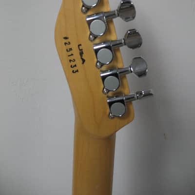 Logan Custom Cherry wood Thinline Tele 2025 - Black top binding with gloss nitro finish image 5