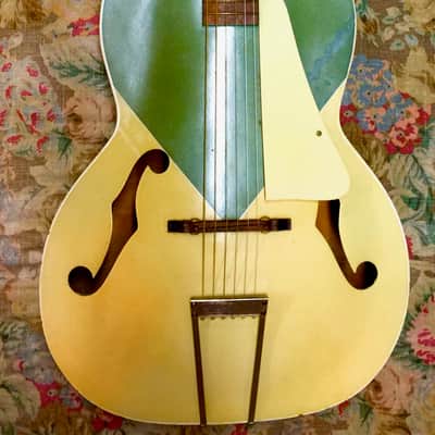 Lot of (12) Silvertone Kentucky Blues Archtops image 4