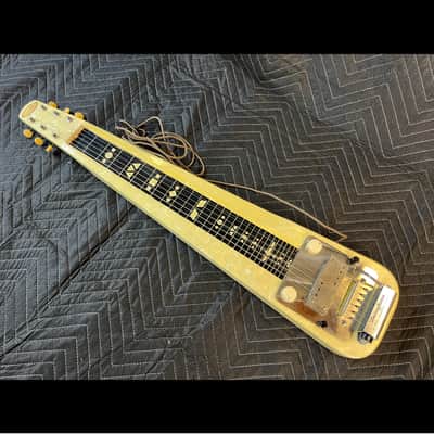 Supro Comet Lapsteel 1950s w/Rowe Stringtone - Pearloid image 2